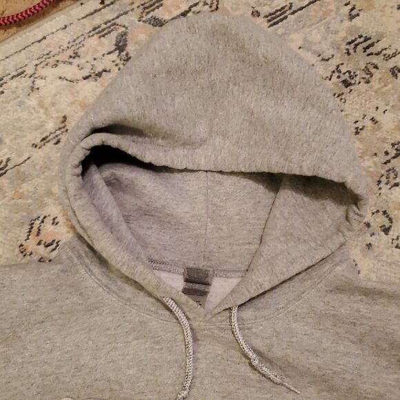 Nike Gray  Custom embroidery butterfly sweatshirt - Picture 6 of 7